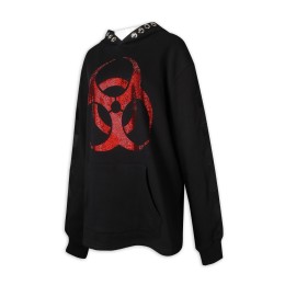 Z490 來辦訂做衛衣 65%棉 35%滌 黑色 帶帽 Logo 印花 插袋 衛衣專門店 Z490 來辦訂做衛衣 65%棉 35%滌 黑色 帶帽 Logo 印花 插袋 衛衣專門店